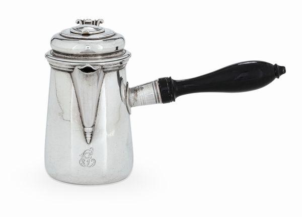 Cioccolatiera. Strasburgo, seconda met del XVIII secolo. Argentiere V. Fritz  - Asta Argenti da Collezione | XX secolo - Associazione Nazionale - Case d'Asta italiane