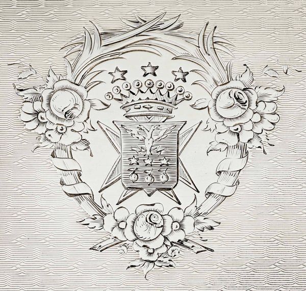 Necessaire da viaggio. Francia XIX-XX secolo. Marchio per l'argento primo titolo in uso dal 1838  - Asta Argenti da Collezione | XX secolo - Associazione Nazionale - Case d'Asta italiane