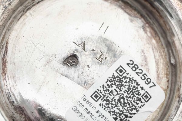 Caffettiera. Londra 1761. Argentiere John Swift (?)  - Asta Argenti da Collezione | XX secolo - Associazione Nazionale - Case d'Asta italiane