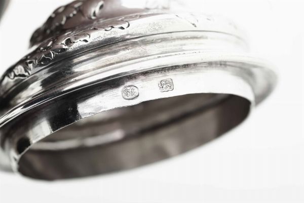 Caffettiera. Londra 1761. Argentiere John Swift (?)  - Asta Argenti da Collezione | XX secolo - Associazione Nazionale - Case d'Asta italiane