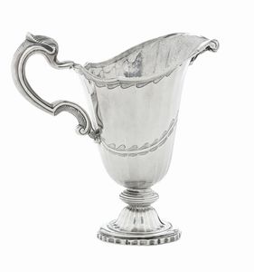 Versatoio. Cagliari met del XVIII secolo, marchi del assaggiatore e dell'argentiere  - Asta Argenti da Collezione | XX secolo - Associazione Nazionale - Case d'Asta italiane