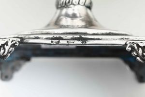 Zuccheriera. Torino, prima met del XIX secolo, argentiere Pietro Borrani (...1822-1824...)  - Asta Argenti da Collezione | XX secolo - Associazione Nazionale - Case d'Asta italiane