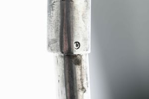 Lucerna. Genova, inizi del XIX secolo. Varie bollature: Torretta con datario (1)802 e aquila coronata, croce mauriziana e delfino  - Asta Argenti da Collezione | XX secolo - Associazione Nazionale - Case d'Asta italiane