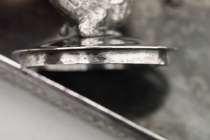 Calamaio. Milano, XIX secolo. Argentiere Emanuele Caber (1812-1872)  - Asta Argenti da Collezione | XX secolo - Associazione Nazionale - Case d'Asta italiane