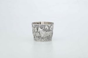 Tazza. Chester 1908. Argentiere George Nathan and Ridley Hayes  - Asta Argenti da Collezione | XX secolo - Associazione Nazionale - Case d'Asta italiane