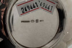 Coppetta in argento sterling. Argenteria italiana del XX secolo per maison Bulgari, Roma 1977  - Asta Argenti da Collezione | XX secolo - Associazione Nazionale - Case d'Asta italiane