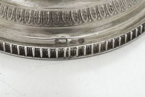 Vaso. Argenteria fiorentina del XX secolo. Argentiere Brandimarte  - Asta Argenti da Collezione | XX secolo - Associazione Nazionale - Case d'Asta italiane