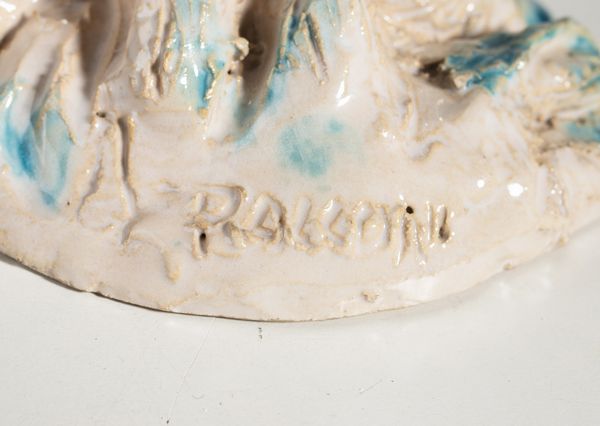 PALLONI OTTORINO (1912 - 1944) : Orfeo con lira per Zaccagnin  - Asta Asta 410 | DESIGN E ARTI DECORATIVE DEL NOVECENTO - CERAMICHE Online - Associazione Nazionale - Case d'Asta italiane