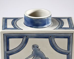 PONTI GIO (1891 - 1979) : Vaso per Richard Ginori San Cristoforo  - Asta Asta 410 | DESIGN E ARTI DECORATIVE DEL NOVECENTO - CERAMICHE Online - Associazione Nazionale - Case d'Asta italiane