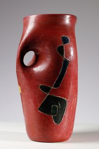 FABBRI AGENORE (1911 - 1998) : Vaso scultoreo  - Asta Asta 410 | DESIGN E ARTI DECORATIVE DEL NOVECENTO - CERAMICHE Online - Associazione Nazionale - Case d'Asta italiane