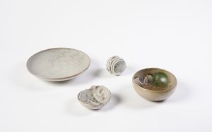 ZAULI CARLO (1926 - 2002) - Quattro ceramiche