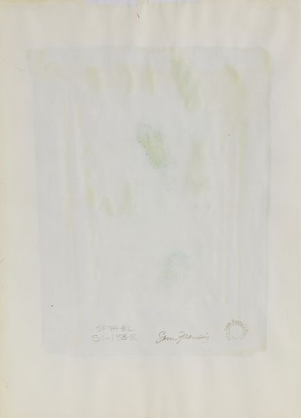 FRANCIS SAM (1923 - 1994) : Senza titolo.  - Asta 26/06/2023 | ARTE MODERNA E CONTEMPORANEA Tradizionale - Associazione Nazionale - Case d'Asta italiane