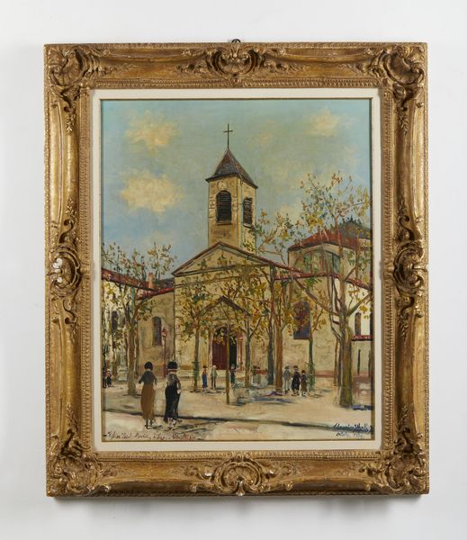 UTRILLO MAURICE (1883 - 1955) : Eglise Saint - Maurice  Lyon-Monplaisir (Rhone).  - Asta 26/06/2023 | ARTE MODERNA E CONTEMPORANEA Tradizionale - Associazione Nazionale - Case d'Asta italiane