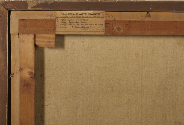 MATTA ROBERTO SEBASTIAN ANTONIO (1911 - 2002) : Composizione.  - Asta 26/06/2023 | ARTE MODERNA E CONTEMPORANEA Tradizionale - Associazione Nazionale - Case d'Asta italiane