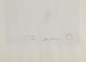 FRANCIS SAM (1923 - 1994) : Senza titolo.  - Asta 26/06/2023 | ARTE MODERNA E CONTEMPORANEA Tradizionale - Associazione Nazionale - Case d'Asta italiane