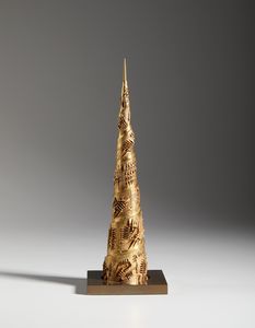 POMODORO ARNALDO (n. 1926) - Torre a spirale, Studio II.