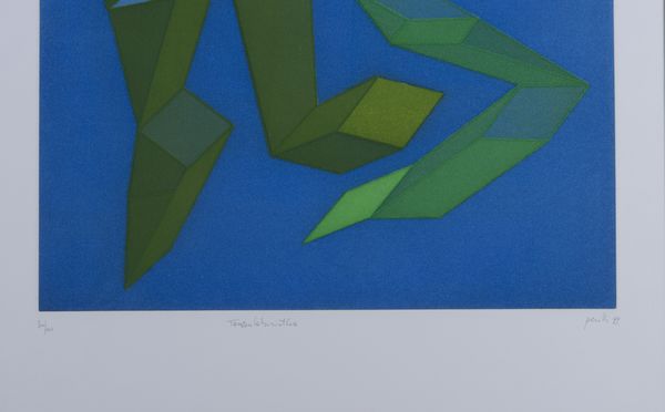 PERILLI ACHILLE (1927 - 2021) : Lotto composto da n.2 fogli. Senza titolo.  - Asta Asta 413 | GRAFICA MODERNA, FOTOGRAFIA E MULTIPLI D'AUTORE Online - Associazione Nazionale - Case d'Asta italiane