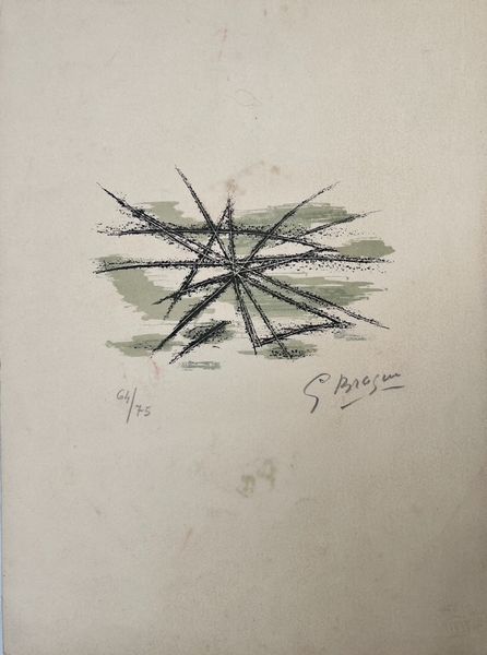 BRAQUE GEORGES (1882 - 1963) : L'tang.  - Asta Asta 413 | GRAFICA MODERNA, FOTOGRAFIA E MULTIPLI D'AUTORE Online - Associazione Nazionale - Case d'Asta italiane