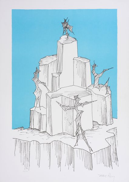 MAN RAY  (1890 - 1976) : La montagna di cristallo.  - Asta Asta 413 | GRAFICA MODERNA, FOTOGRAFIA E MULTIPLI D'AUTORE Online - Associazione Nazionale - Case d'Asta italiane