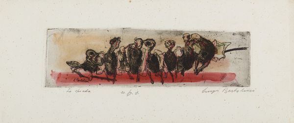 BARTOLINI LUIGI (1892 - 1963) : Lo spiedo.  - Asta Asta 413 | GRAFICA MODERNA, FOTOGRAFIA E MULTIPLI D'AUTORE Online - Associazione Nazionale - Case d'Asta italiane