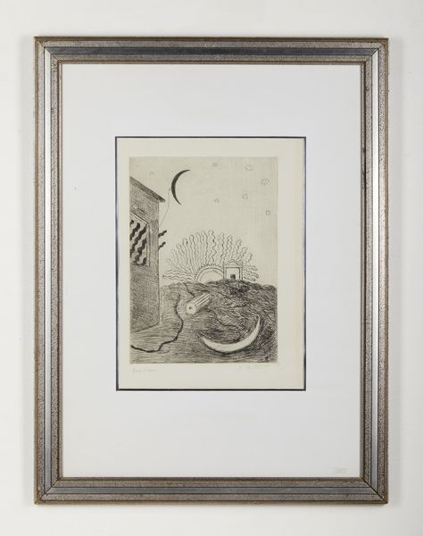 DE CHIRICO GIORGIO (1888 - 1978) : Sole e luna.  - Asta Asta 413 | GRAFICA MODERNA, FOTOGRAFIA E MULTIPLI D'AUTORE Online - Associazione Nazionale - Case d'Asta italiane