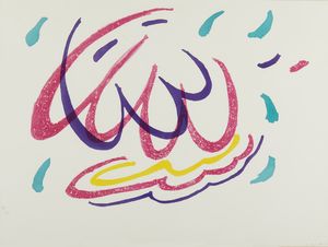 TURCATO GIULIO (1912 - 1995) - Senza titolo.