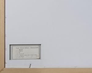 BONALUMI AGOSTINO (1935 - 2013) : Progetto blu.  - Asta Asta 413 | GRAFICA MODERNA, FOTOGRAFIA E MULTIPLI D'AUTORE Online - Associazione Nazionale - Case d'Asta italiane