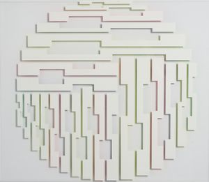 MALDONADO ESTUARDO (n. 1928) - Struttura circolare.