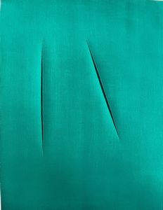 FONTANA LUCIO (1899 - 1968) - Concetto spaziale.