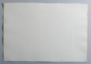 UECKER GUNTHER (n. 1930) - Senza titolo.