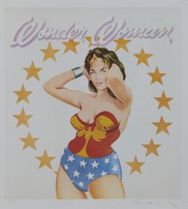 RAMOS MEL (n. 1935) - Wonder woman.