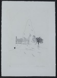 HOCKNEY DAVID (n. 1937) - The glass mountain (Old Rinkrank).