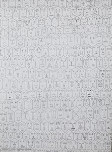BOETTI ALIGHIERO (1940 - 1994) - Faccine.