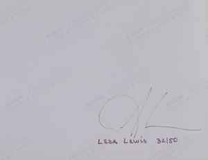SERRANO ANDRES (n. 1950) : Lisa Lewis.  - Asta Asta 413 | GRAFICA MODERNA, FOTOGRAFIA E MULTIPLI D'AUTORE Online - Associazione Nazionale - Case d'Asta italiane