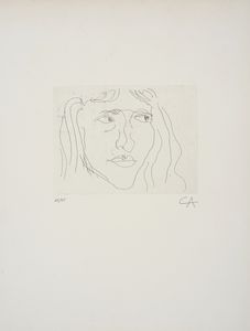 CALDER ALEXANDER (1898 - 1976) - Plate, from La Proue de la Table.