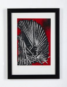 SCANAVINO EMILIO (1922 - 1986) : Senza titolo.  - Asta Asta 413 | GRAFICA MODERNA, FOTOGRAFIA E MULTIPLI D'AUTORE Online - Associazione Nazionale - Case d'Asta italiane