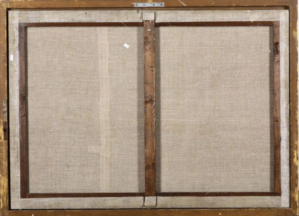 Andrea Scacciati : Natura morta con fiori, pappagalli e cagnolino  - Asta Old Masters - Associazione Nazionale - Case d'Asta italiane