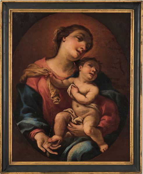 Antonio Balestra, Attribuito a : Madonna con Bambino  - Asta Old Masters - Associazione Nazionale - Case d'Asta italiane