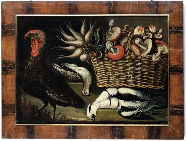 Scuola emiliana del XVIII secolo Nature morte e nature vive  - Asta Old Masters - Associazione Nazionale - Case d'Asta italiane