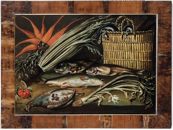 Scuola emiliana del XVIII secolo Nature morte e nature vive  - Asta Old Masters - Associazione Nazionale - Case d'Asta italiane