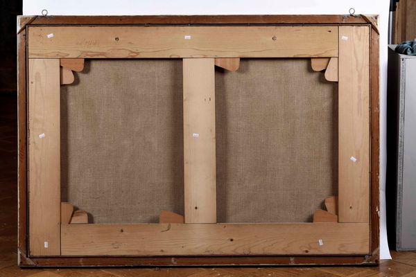 Alessandro Piazza : Nobili riuniti nel Palazzo Ducale di Venezia  - Asta Old Masters - Associazione Nazionale - Case d'Asta italiane