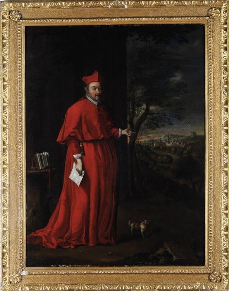 Lavinia Fontana, Attribuito a : Ritratto del Cardinal Cenci  - Asta Old Masters - Associazione Nazionale - Case d'Asta italiane