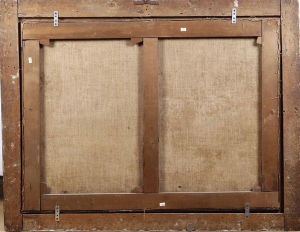 Giuseppe Recco : Natura in posa con pesci e crostacei  - Asta Old Masters - Associazione Nazionale - Case d'Asta italiane