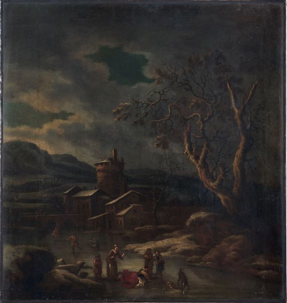 Scuola italiana del XVIII secolo I lavori nei campi durante le quattro stagioni  - Asta Old Masters - Associazione Nazionale - Case d'Asta italiane