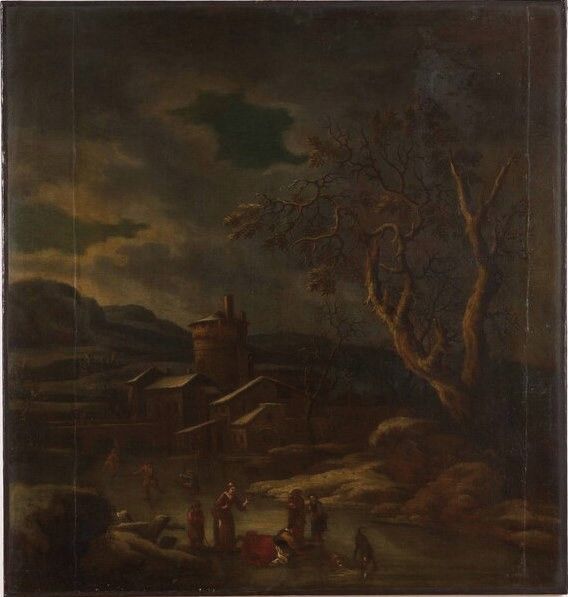 Scuola italiana del XVIII secolo I lavori nei campi durante le quattro stagioni  - Asta Old Masters - Associazione Nazionale - Case d'Asta italiane