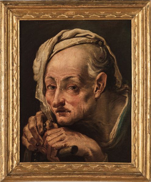 Gaetano Gandolfi : Ritratto di anziana  - Asta Old Masters - Associazione Nazionale - Case d'Asta italiane