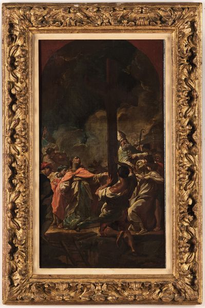 Ubaldo Gandolfi : Sant'Elena ritrova la Vera Croce  - Asta Old Masters - Associazione Nazionale - Case d'Asta italiane