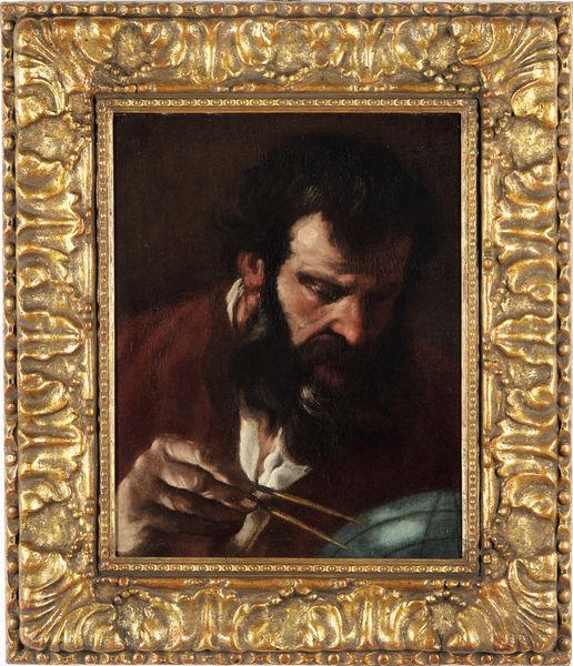 Scuola veneta del XVIII secolo Ritratto di astronomo  - Asta Old Masters - Associazione Nazionale - Case d'Asta italiane