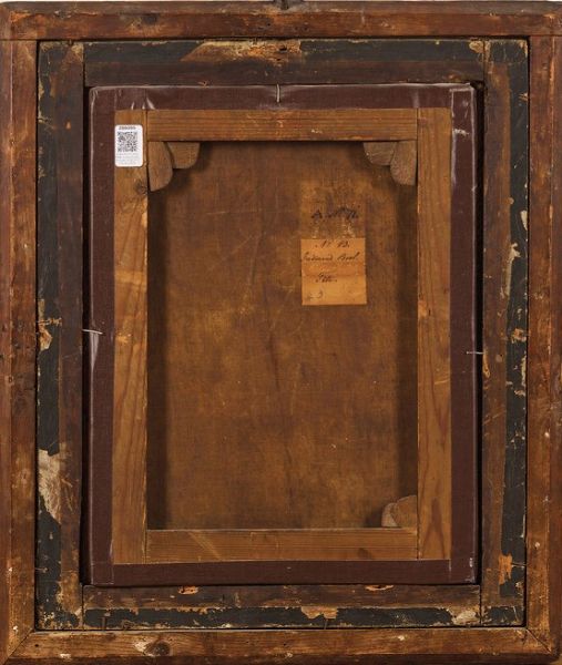 Ferdinand Bol, Attribuito a : Ritratto di uomo di profilo  - Asta Old Masters - Associazione Nazionale - Case d'Asta italiane