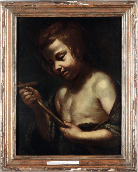 Giovanni Antonio Galli detto lo Spadarino : San Giovannino  - Asta Old Masters - Associazione Nazionale - Case d'Asta italiane